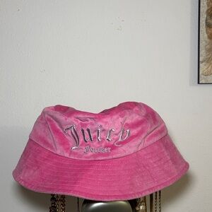 Juicy Couture Vibrant Pink Bucket Hat